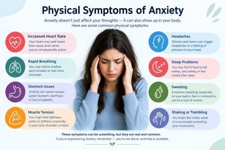 Physical Symptoms of Anxiety